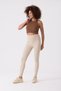 Women's High Waist Tummy Control Leggings Stretchy Casual Sports Leggings - 4