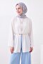 Soft Scarf Paisley Baby Blue - 3