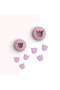 Tulip Mini Polymer Clay Cutting Mold, Clay Earring Molds, Ornament Molds, Ceramic Mold, No:251