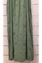 Long Dress with Rope Straps, Floral Embossed Cotton - 3