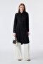 Patterned Belted Black Tunic 1675