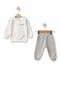 Boys' 2-Piece Tracksuit Set with Kangaroo Pockets - 2