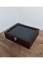 12-Piece Leather Covered Wooden Watch and Jewelry Organizer Box, Storage Box - 5