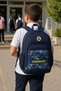 Column Detailed Camouflage School Backpack Football Team Fan Bag 43X35X14 cm