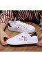 Women's Black Heart Chunky Lace-Up Sneakers