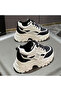 Women's Black Chunky Sneakers - 6