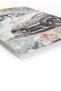 Black Sports Car Abstract Metal Wall Art - 2