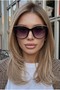 Melissa New Season Popular Vintage Ultra Light Uv400 Filtered Black Women's Sunglasses - 3