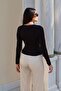 Women's Peplum Fitted Blouse - 4
