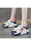 Women's Chunky Lace-Up Sneakers - 3