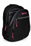 Black Pink Backpack 3 Compartments Waterproof School Daily Sports Travel Bag 45X35X15 cm - 6