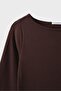 Boat neck basic T-shirt - 8