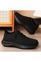 Women's Knit Sports Lace-Up Sneakers - 4
