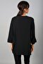Women's Floral Patterned Round Neck Long Sleeve Double Set - 4