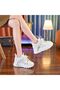 Women's Mesh Platform Lace-Up Sneakers - 5
