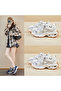 Women's Cutout Mesh Sneakers - 4