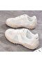 Women's Cutout Lace-Up Sneakers - 8