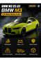 1:24 Scale Bmw G80 M3 Csl Lci Diecast Metal Model Car Yellow - Opening Doors and Detailed Engine - 5