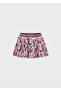 Girl's Printed Pleated Skirt 4903 - 6