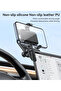 C250 Phone Mount 360° Rotatable Floating Screen Car Phone Holder Adjustable Universal Phone Clamp for Car Display and Computer Screen Snap-on Press Clip Phone Holder - 4