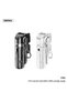 P80 Mini Magnetic Foldable Bluetooth Selfie Stick with Tripod and Desktop Stand White - 3