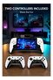 SF3500 Plus Handheld Game Console, 5-Inch IPS Screen, 2 Controllers, FHD TV Output, Dual-Core 1.2G, 2GB DDR3, 5–7 Hours Playtime, Type-C & OTG, White/Black - 3