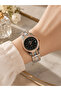 Double Row Stone Women's Wristwatch (with Calendar) - 2