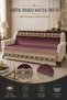 Multi-Purpose Modern Bohemian Velvet Sofa Cover,Sofa Bed Cover Picnic Cover Tablecloth Non-Slip Sponge-Backed