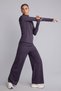 Women's Sweatpants H5290Ax/Pr467 D.Purple - 2