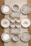 14 Piece 6-Person Premium Stackable Leopard Breakfast Set