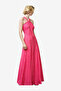 Women's Pink Stripe Clarisa Stripe Damasco Dress - 2