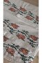 190 X 55 Skirt 1 Piece 90 X 47 Double-Sided 1 Piece Pillow Vintage Old Hand Embroidery - 2