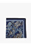 Shawl Patterned Square Satin Scarf Bandana - 2