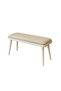 VİNA MİNİ BENCH KREM - 2