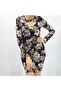 Women's Floral Mini Dress - 4