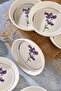 Round 6-Piece Ceramic Sauce Bowl, Jam Bowl, Serving Bowl, Snack Bowl, Presentation Bowl - 6