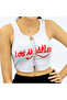Women's White Text PrintedMotto T-Shirt - 7