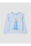 Blue Elsa Printed Girls' T-Shirt - 3