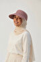 Bag Size Hat Dried Rose Straw Visor |   Elastic Practical Women's Accessory - 4