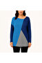 Women's Geometric pattern Long Sleeve Blouse - 2