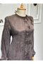 Women's New Season Silk Kupra Fabric Stylish Dress - 2