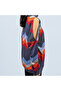 Women's Geometric pattern High Neck Long Sleeve Blouse - 8