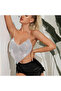 Women's Silver Crop T-Shirt - 5