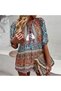 Women's Multicolor Floral Blouse - 4