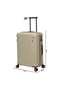 Premium single Piece PP trolley 28" inch 9898-CHAMPAGNE - 8