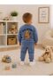 Seasonal Capybara Set Cotton 2-Piece Baby Boy Daily Organic Comfortable Top and Bottom Set 6-24 Months - 2