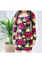 Women's Floral Long sleeve Dress - 4