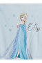 Blue Elsa Printed Girls' T-Shirt - 4