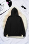 Unisex Dramatic Printed Oversize Hoodie Hooded Sweatshirt - 3