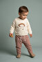 Baby Boy Waffle Fabric 2-Piece Set - 2